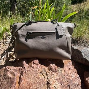 Coach Purse - Primrose Prairie Fog Gray